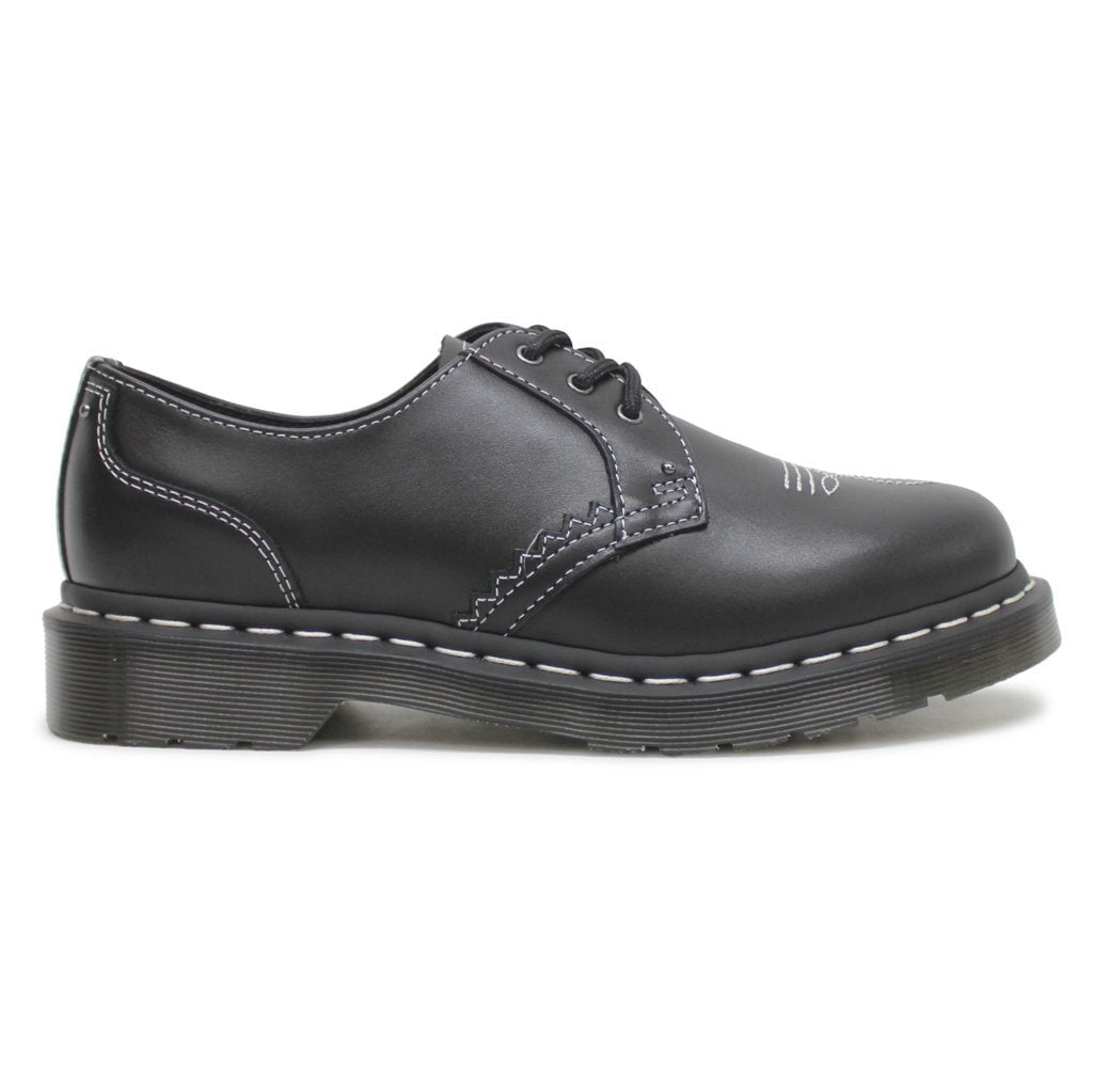 新品 Dr.Martens 1461 3 EYELET SH 040 Dr Martens 1461 Unisex 3 Eyelet Lace Up Smooth Leather Shoes