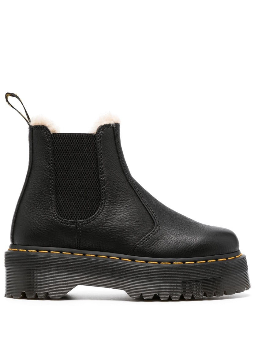 ブーツその他 Dr. Martens 2976 Quad Fl Pisa Booties Dr. Martens 2976 Quad Fl Pisa Booties Black (Women's