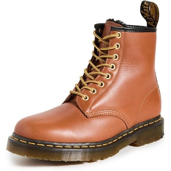 Dr. Martens Unisex-Adult 1460 Fashion Boot 10 Women/9 Men Tan Blizzard Wp