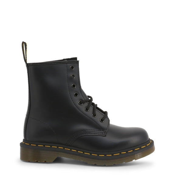 Dr. Martens Unisex Women's Men's 1460 8 Eye Smooth Leather Combat Boot (Black, 7 US Women, 6 US Men)