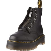 Dr. Martens Sinclair Black Milled Nappa Amphibian Black Womens