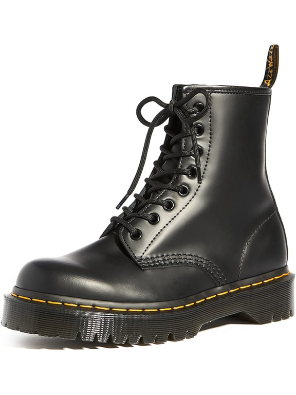 1460 Bex Platform Combat Boots, Black, Men’s 5 / Women’s 6