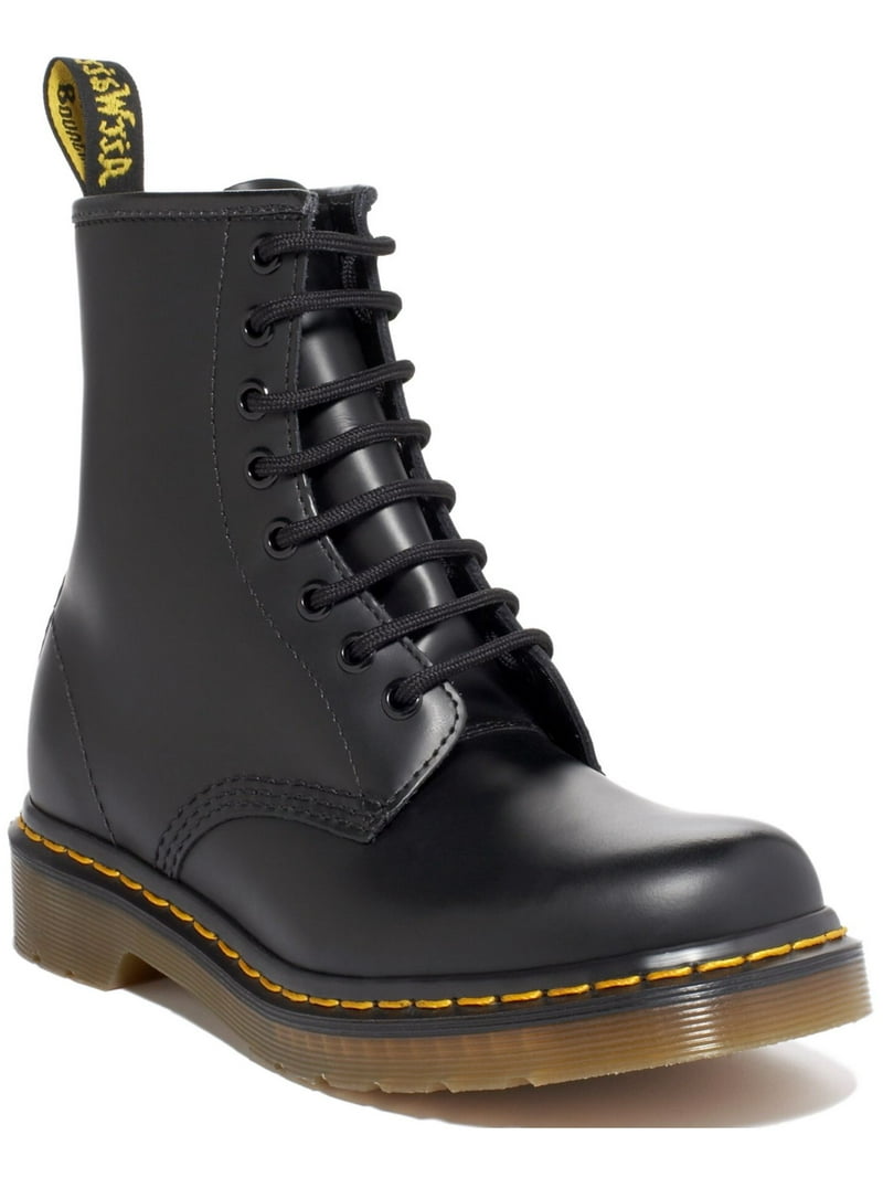 靴 Dr.Martens 8EYE BOOT Dr. Martens 1460 8-Eye Patent Boot - Toddler - Black