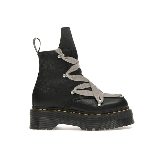 Dr. Martens Women's 1460 Quad Leather Sole Pentagram Jumbo Lace Boot Rick Owens Black, from StockX