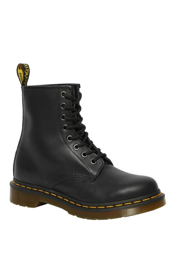 Women's 1460 W Nappa Leather 8 Eye Boot (Black - US W Size 6)