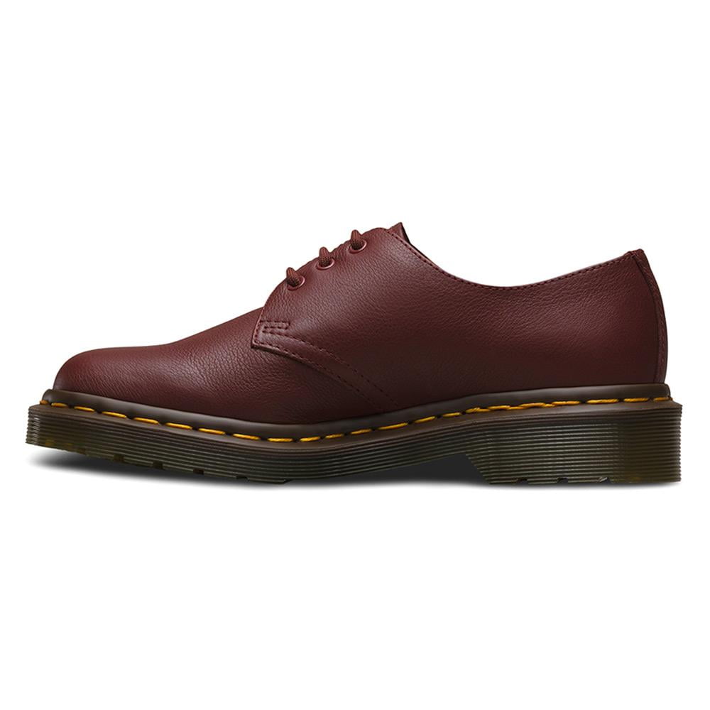 Dr. Martens Women s 1461 Virginia Cherry Red Leather Lace Up