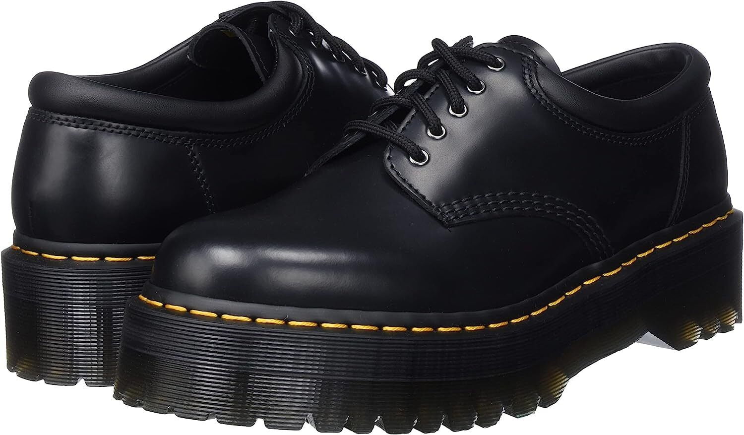 Dr. Martens Women's Shoes 8053 Quad Leather Platform Lace-up