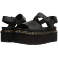 thumbnail image 1 of Dr. Martens Women's Shoes Voss Quad Leather Platform Sandals 26725001, 1 of 5