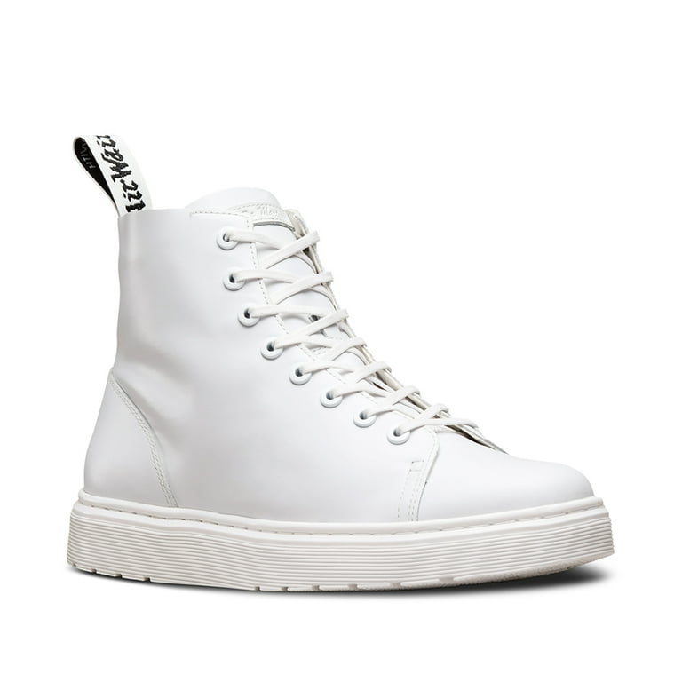 Dr. Martens Women s Talib Venice Lightweight 8 Eye Boots White Leather 5 M UK 7 M US Walmart