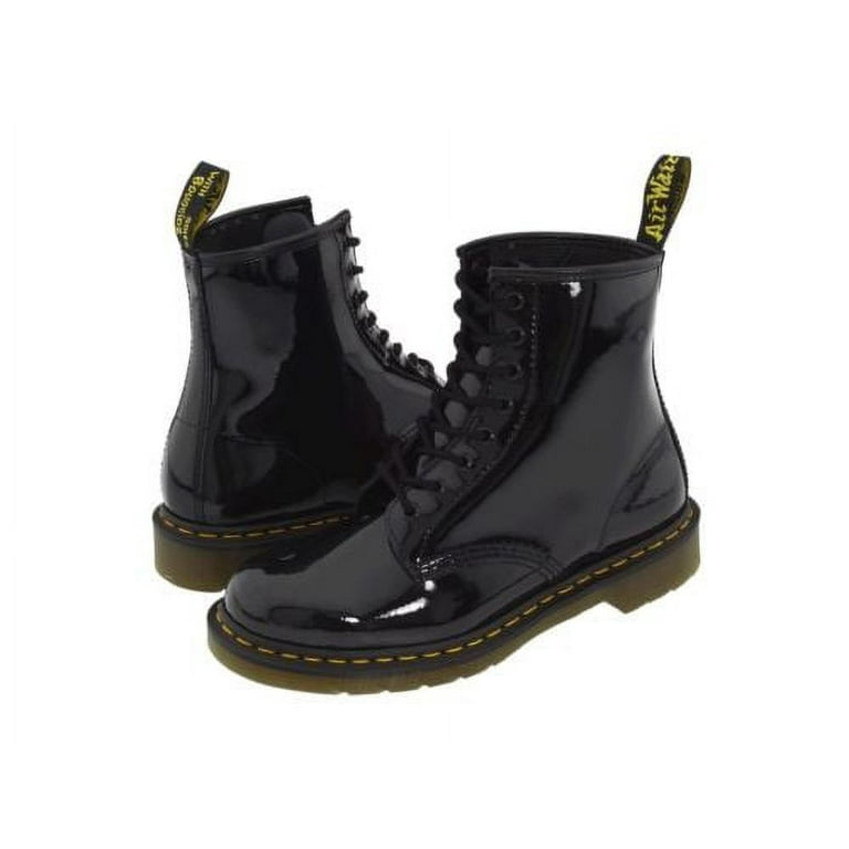 Womens Dr. Martens 1460 8-Eye Patent Boot - Black