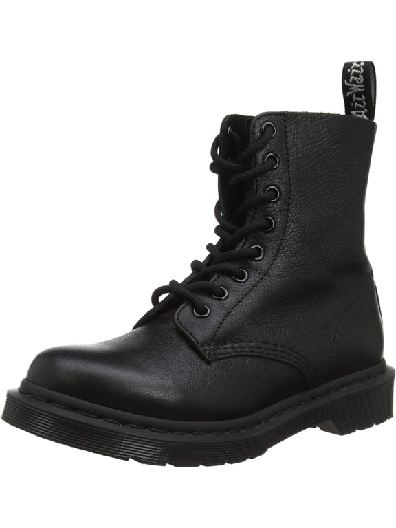 Womens 1460 Pascal Mono Faux Leather Ankle Boots