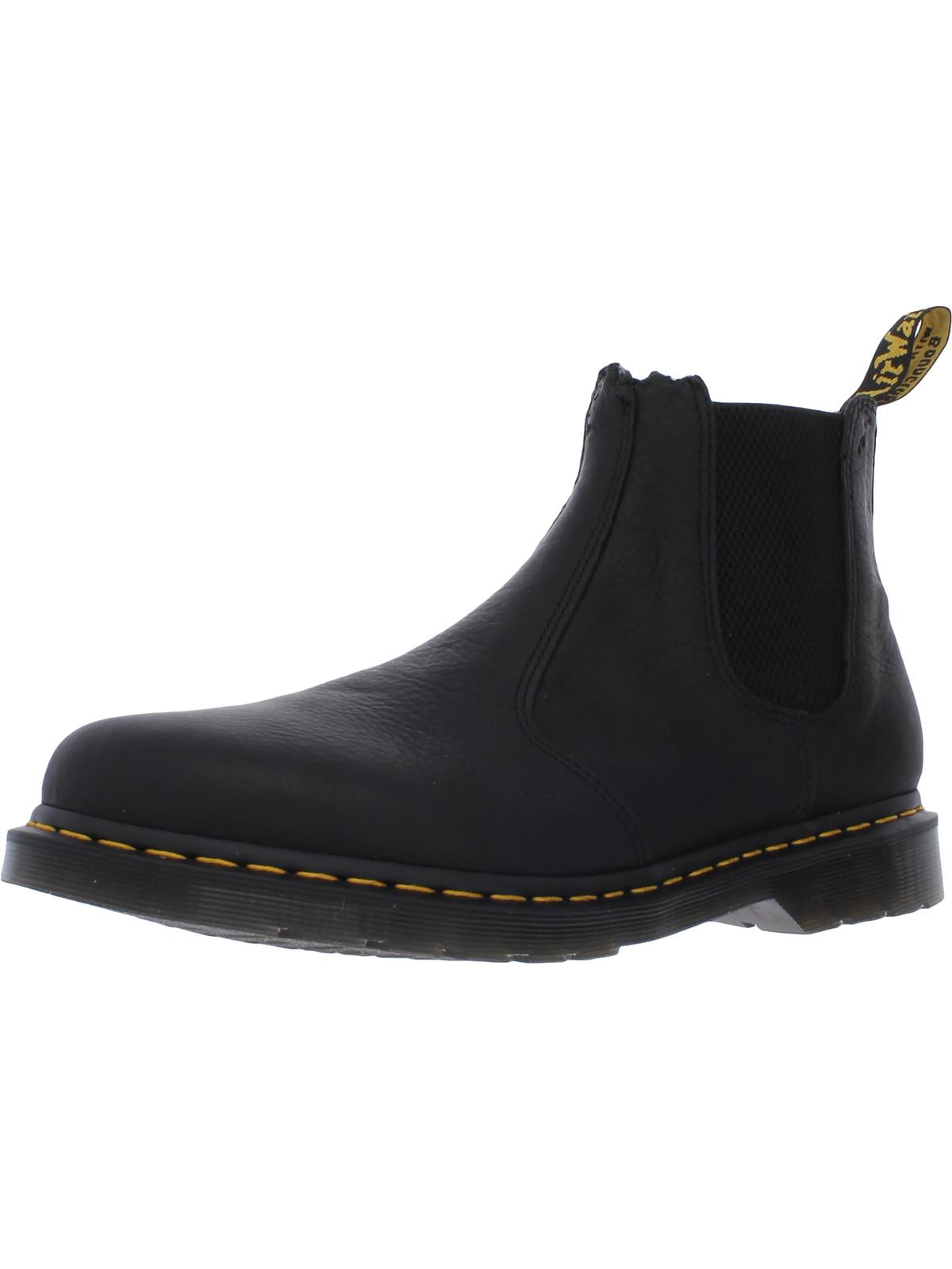 Dr. Martens Womens Ambassador Leather Pull On Chelsea Boots Black 8 Medium B M Walmart