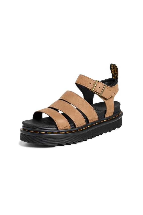 Womens Blaire Sandal, Savannah Tan Nubuck, 10