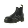 thumbnail image 1 of Dr. Martens Womens Faux Leather Ankle Combat & Lace-Up Boots, 1 of 2