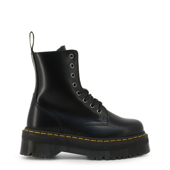 Dr. Martens Jadon Polished Smooth Combat Boots Black (Women's)