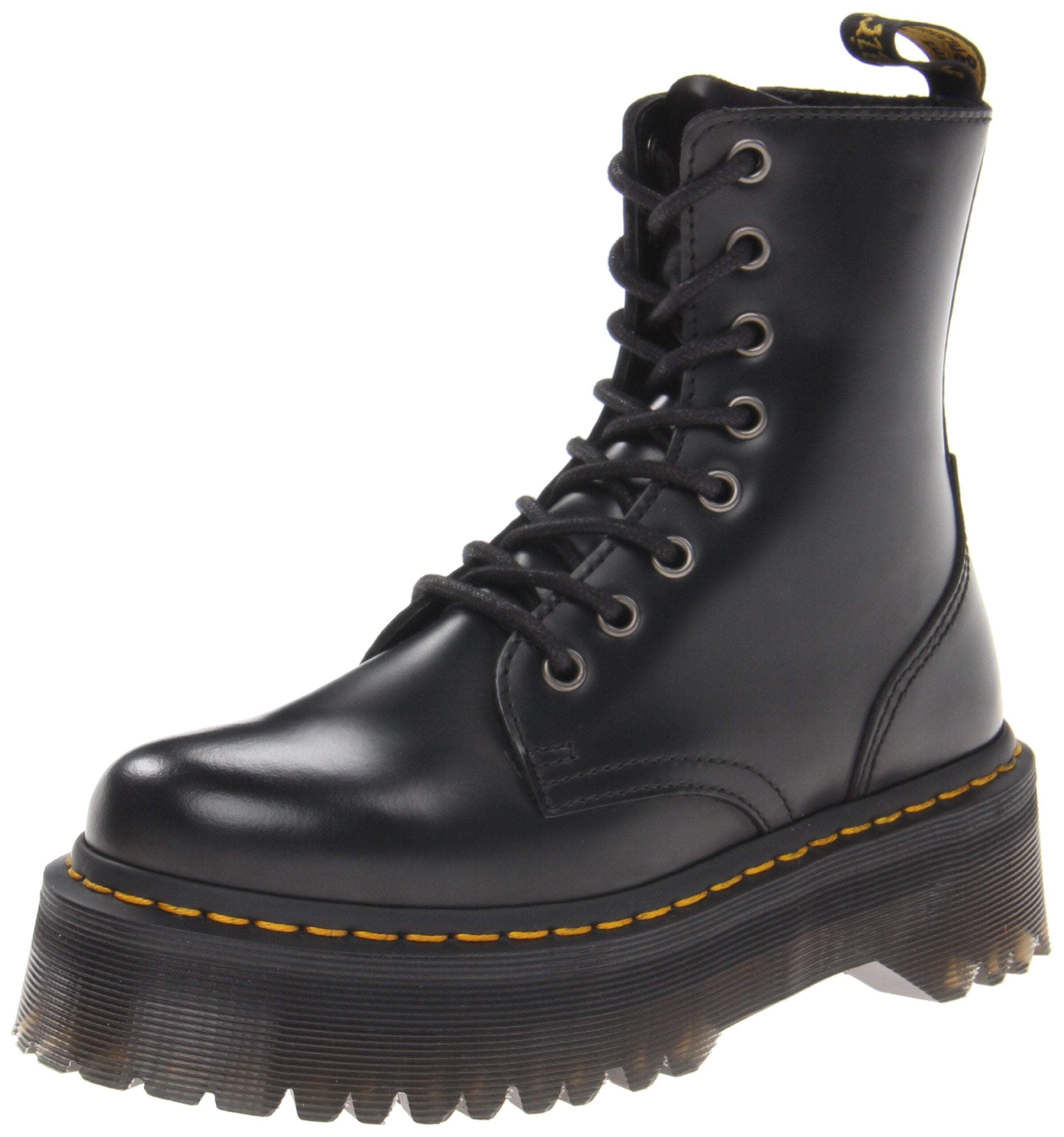 Dr. Martens Women's Jadon Platform Leather Boots, 8-Eyelet Lace-up