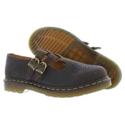 Dr Martens Womens 8065 Mary Jane Dark Brown Crazy Horse Leather - 30914201