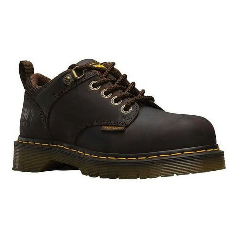 Dr martens hot sale steel toe oxford