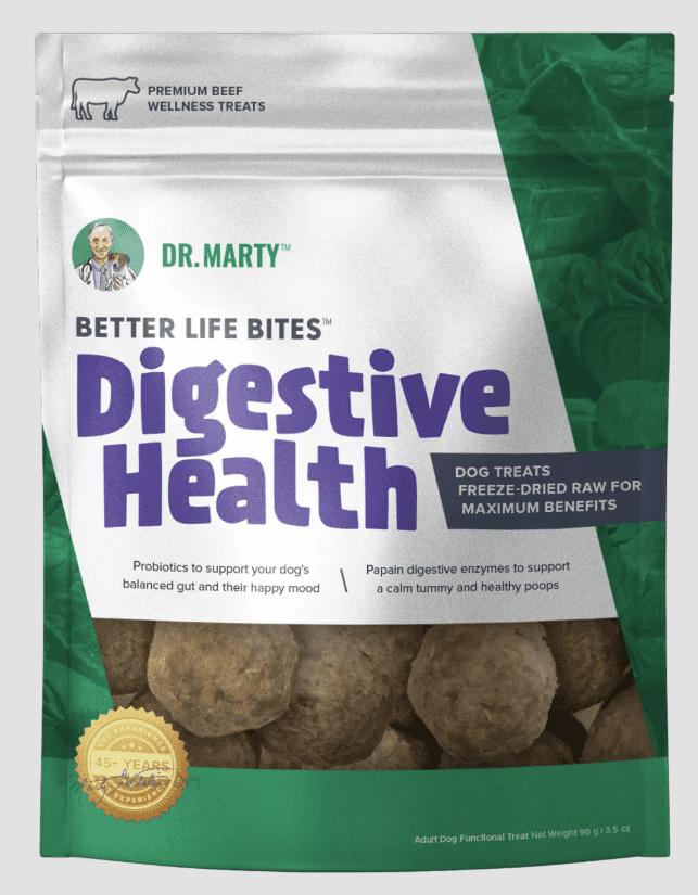 Dr. Marty Better Life Bites Digestive Health Dog Treats 3.5 oz