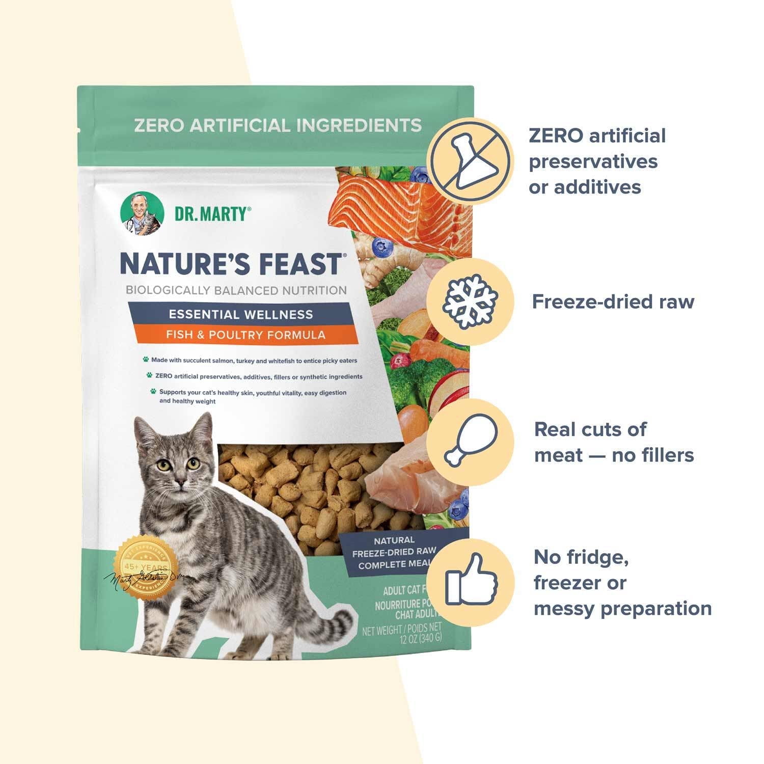 Dr. Marty Natures Blend Sensitivity Select Freeze-Dried Raw Dog Food