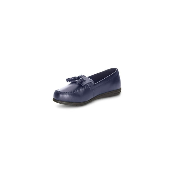 Dr. Max Womens Loafers E2X Casual Shoes for Women Navy Blue 10 Medium