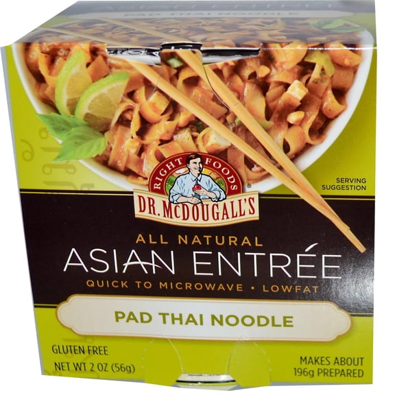 Dr. McDougall's Pad Thai Asian Noodles - 2 oz.(Case of 6 )