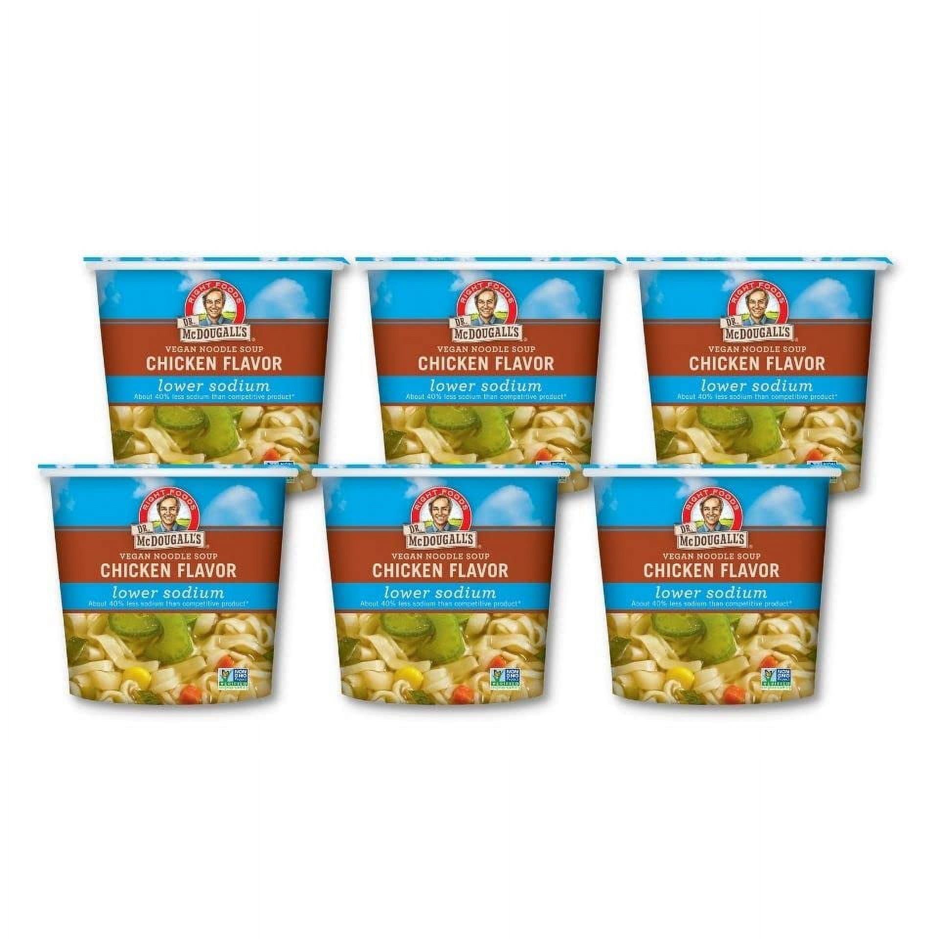 Dr. McDougall's Vegan Chicken Soup Chicken Noodle Soup Ramen