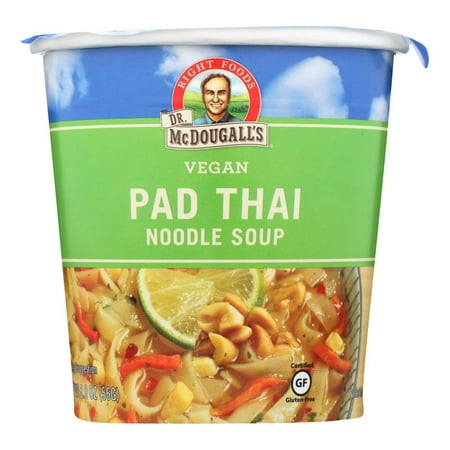 Dr. Mcdougall’s Pad Thai Vegan Noodle Soup, 2 oz