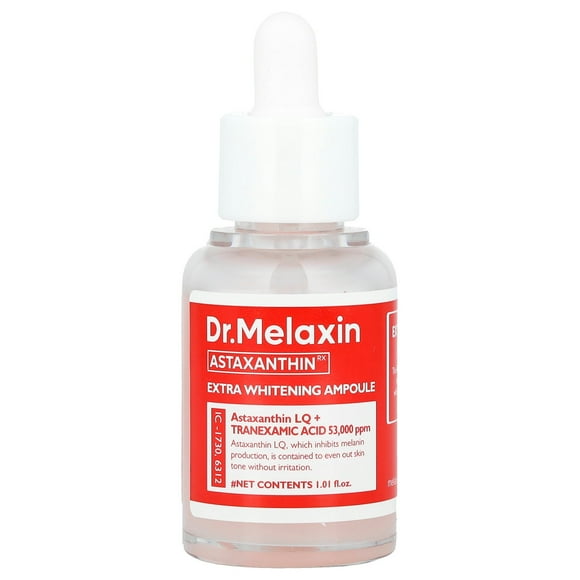Dr.Melaxin AstaxanthinRX, Extra Whitening Ampoule, 1.01 fl oz (30 ml)