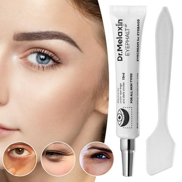 Dr Melaxin Eye Phalt Eye Bag Cream,Eyephalt Eyebag Cream for Puffiness,Dark Circles & Fine Lines,Wrinkle,Anti-Aging Under Eye Moisturizer with Niacinamide&Ceramide,0.33fl.oz*2pcs