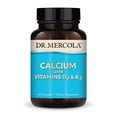 thumbnail image 1 of Dr. Mercola Calcium with Vitamins D3 & K2, 30 Servings (30 Capsules), Dietary Supplement, Supports Bone and Organ Health, Non GMO, 1 of 7