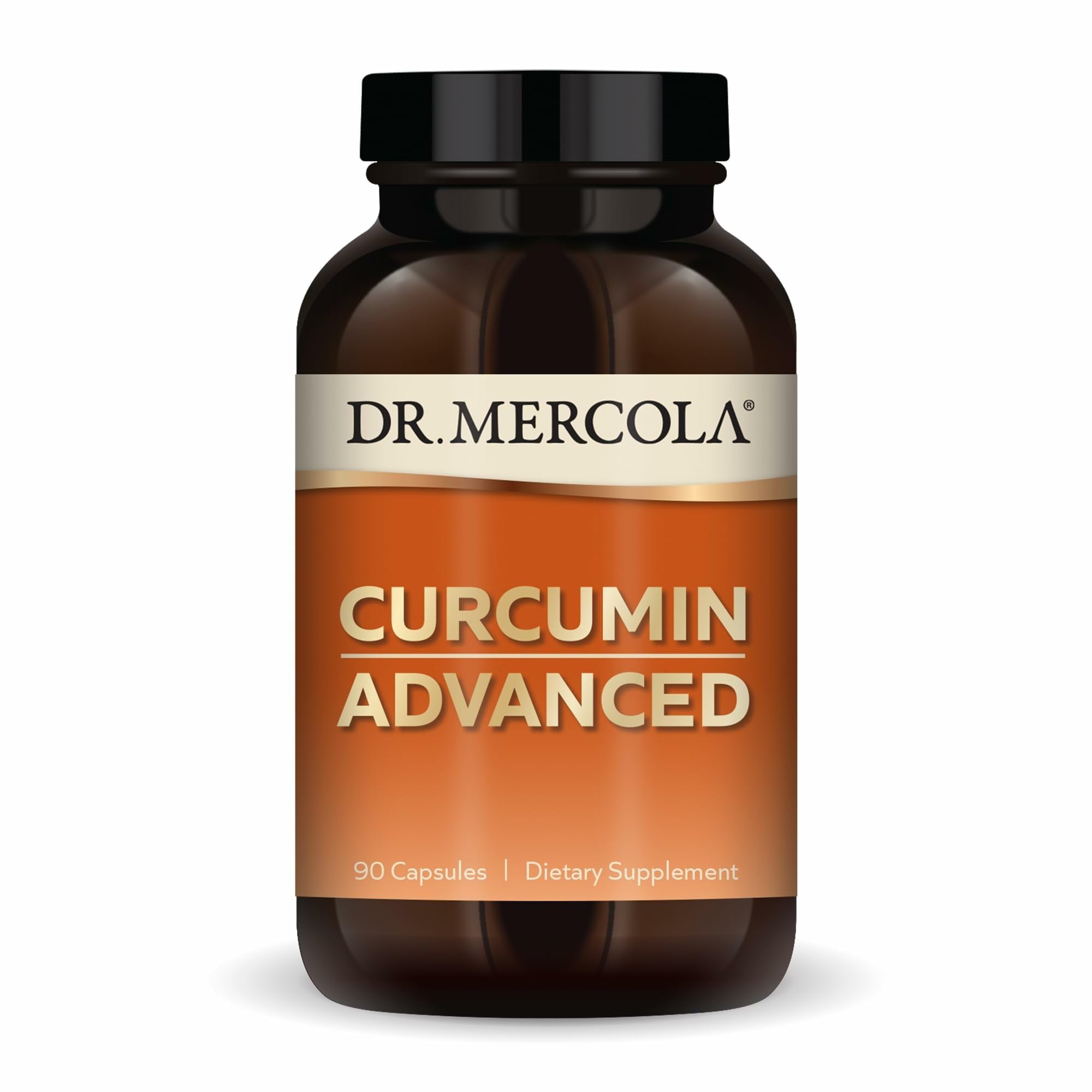 Dr. Mercola Curcumin Advanced, 500mg, 90 Servings (90 Capsules)