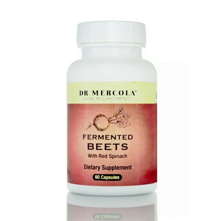 Dr. Mercola Fermented Beets w/Red Spinach, 60ct.