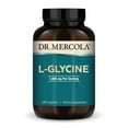thumbnail image 1 of Dr. Mercola L-Glycine Dietary Supplement, 1,000 mg Per Serving, 90 Servings (180 Capsules), Mitochondrial Function, Non GMO, Soy Free, Gluten Free, 1 of 7