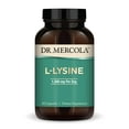 thumbnail image 1 of Dr. Mercola L-Lysine, 90 Capsules 1500 mg L-Lysine, Non-GMO, Gluten Free, Soy Free, 1 of 6