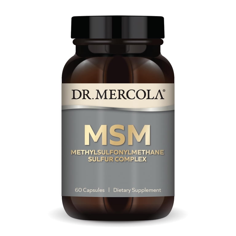 Dr. Mercola, MSM Methylsulfonylmethane Sulfur Complex Dietary Supplement, 30 Servings (60 Capsules), Non GMO, Soy Free, Gluten Free - Walmart.com Dr. Mercola, MSM Methylsulfonylmethane Sulfur Complex Dietary Supplement, 30 Servings (60 Capsules), Non GMO, Soy Free, Gluten Free - Walmart.com