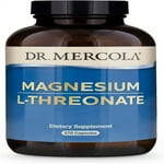 Dr. Mercola Magnesium Advanced - Supports Bone, Joint & Brain Health - Contributes to More Restful Sleep - Non-GMO, Gluten-Free & Soy-Free - 270 Capsules (90 Servings)