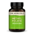thumbnail image 1 of Dr. Mercola, Methyl Folate Dietary Supplement, 30 Servings (30 Capsules), Non-GMO, Soy-Free, Gluten Free, 1 of 8