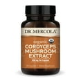 thumbnail image 1 of Dr. Mercola Organic Cordyceps Mushroom Extract, 30 Servings (30 Capsules), 500 mg Per Capsule, Dietary Supplement, Supports Energy Production, Non-GMO, Certified USDA Organic, 1 of 6