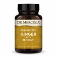 thumbnail image 1 of Dr. Mercola Fermented Ginger with Benegut - Supports Digestive & Gut Health - Aids Occasional Gas, Bloating & Discomfort - Non-GMO, Gluten-Free & Soy-Free - 60 Capsules (60 Servings), 1 of 7