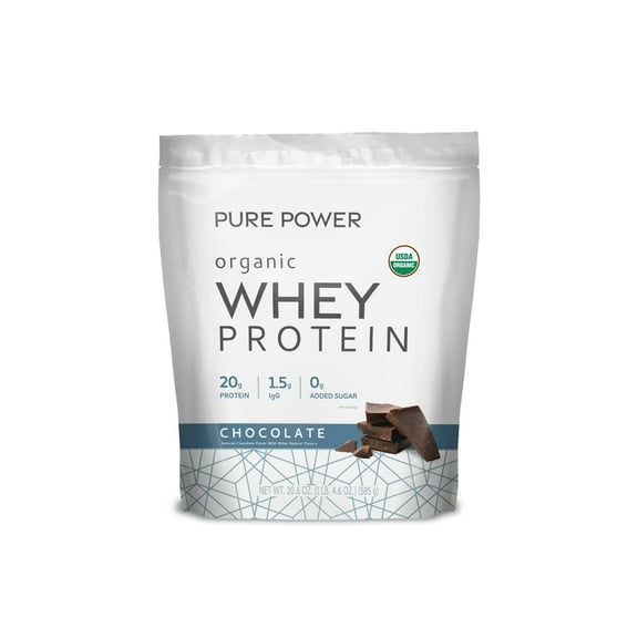 Dr. Mercola, Organic Miracle Whey Chocolate Protein Powder, 13.5 oz (382.5 g), non GMO, Soy Free, Gluten Free, non GMO, Soy-Free, Gluten Free, USDA Organic