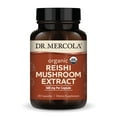 thumbnail image 1 of Dr. Mercola Organic Reishi Mushroom Extract, Dietary Supplement, Immune Support, Non-GMO, Certified USDA Organic - 30 Servings (30 Capsules), 1 of 6