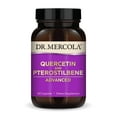 thumbnail image 1 of Dr. Mercola Quercetin & Pterostilbene Advanced - Supports Respiratory & Immune Health - 500 mg Quercetin - High-Bioavailability Formula - Non-GMO, Gluten-Free & Soy Free - 60 Capsules (30 Servings), 1 of 7
