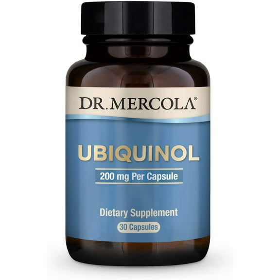 Dr. Mercola, Ubiquinol Dietary Supplement, 200 mg, 30 Servings (30 Capsules)