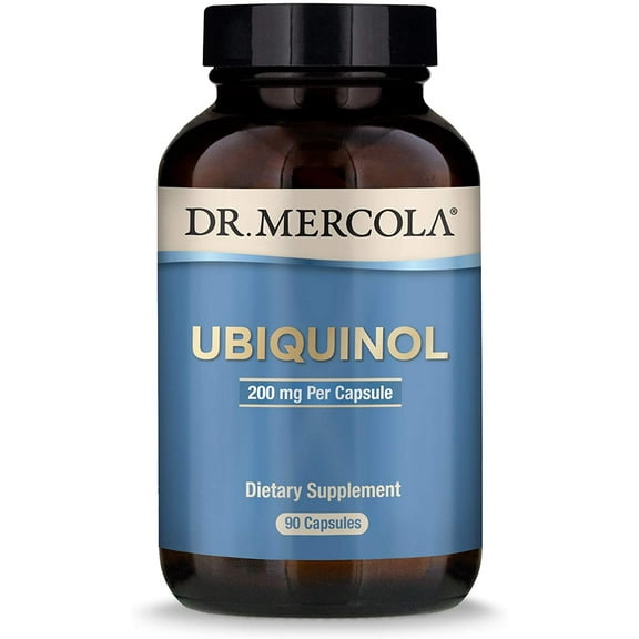 Dr. Mercola, Ubiquinol Dietary Supplement, 200 mg, 90 Servings (90 Capsules)