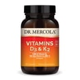thumbnail image 1 of Dr. Mercola Vitamins D3 & K2 Dietary Supplement, 90 Servings (90 Capsules), Supports Heart Health, Immune Support, Non GMO, Soy Free, Gluten Free, 1 of 8