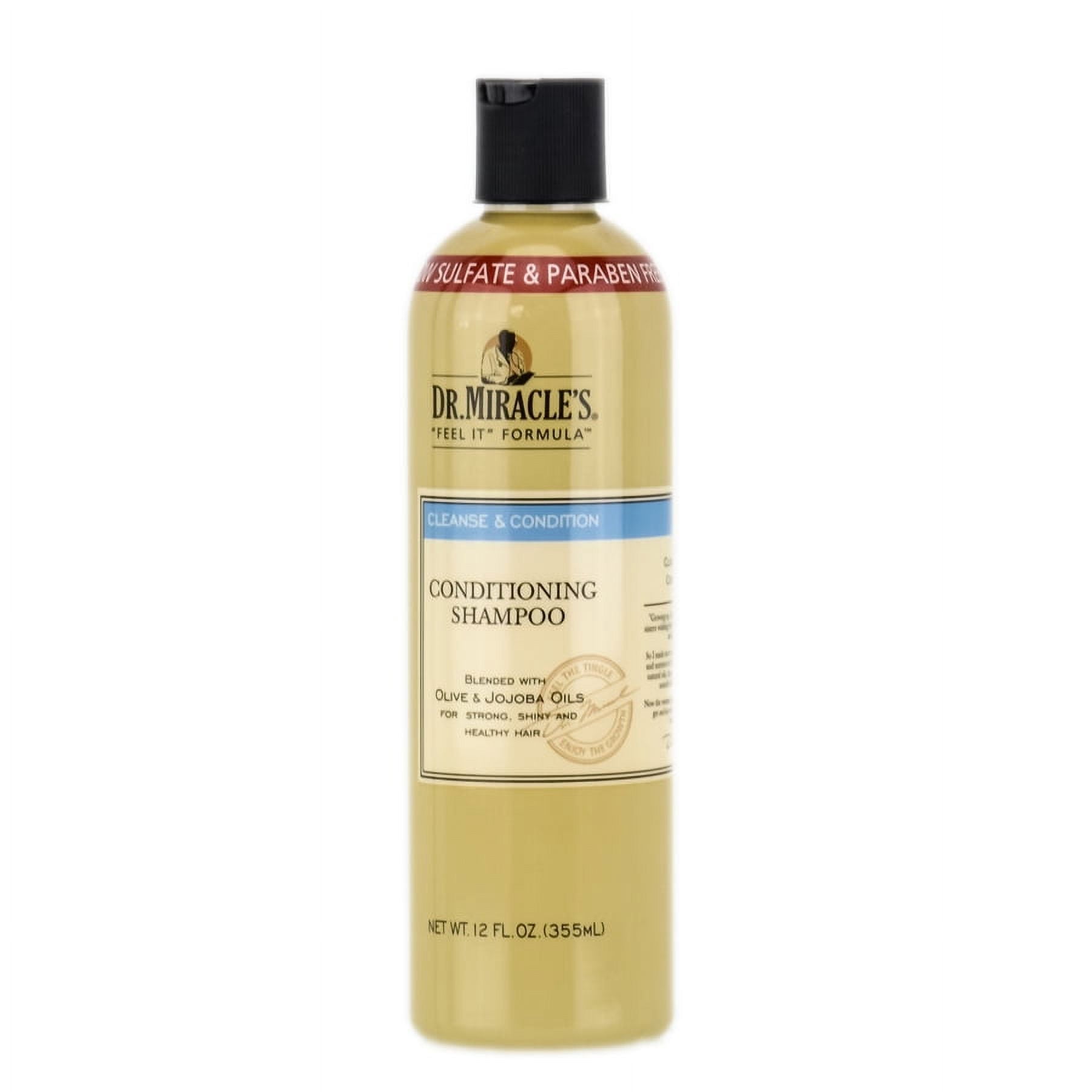 Dr. Miracle's Feel it Formula Conditioning Shampoo, 12 fl oz