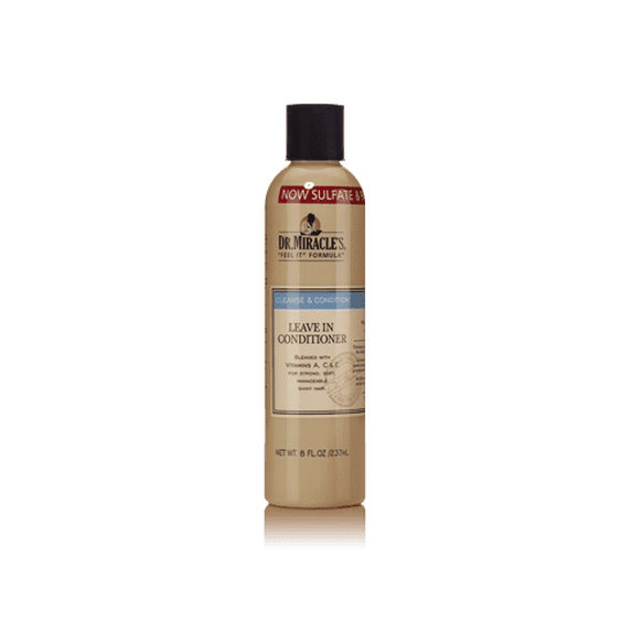 Dr. Miracle's Feel it Formula Leave In Conditioner, 8 fl oz