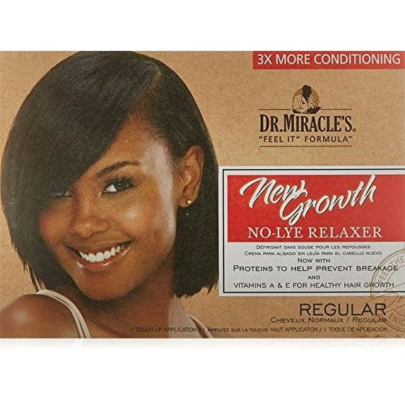 Dr. Miracle's New Growth Thermaceutical Intensive No-lye Relaxer Regular Kit