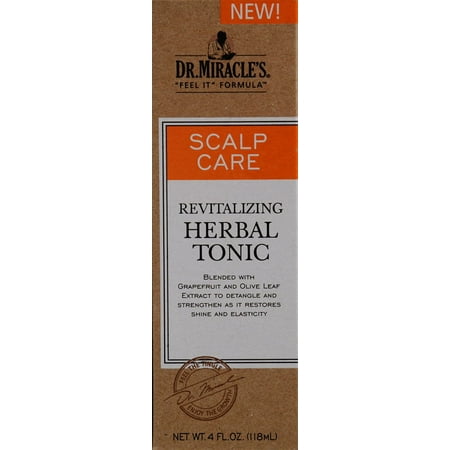 Dr. Miracle's Scalp Care Revitalizing Herbal Tonic, 4 fl oz
